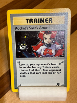 Rocket’s Sneak Attack #16 - Team Rocket 2000 Pokemon - 16/82 Unlimited Holo Rare - Image 2