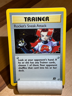 Rocket’s Sneak Attack #16 - Team Rocket 2000 Pokemon - 16/82 Unlimited Holo Rare - Image 3