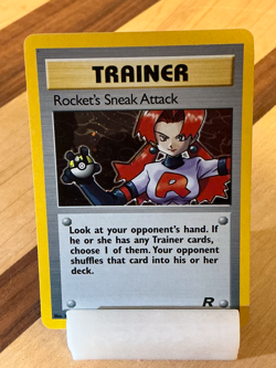 Rocket’s Sneak Attack #16 - Team Rocket 2000 Pokemon - 16/82 Unlimited Holo Rare - Image 5