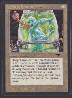 Ashnod's Transmogrant Antiquities Artifact Uncommon MAGIC MTG CARD - Image 1