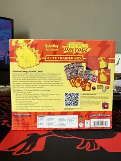 Pokemon TCG Sword & Shield Vivid Voltage Elite Trainer Box ETB Factory Sealed - Image 2