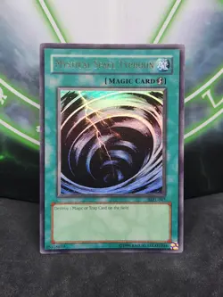 Yugioh Mystical Space Typhoon MRL-047 Ultra Rare Original Print LP - Image 1