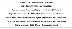Yu-Gi-Oh Dark Magician KOREAN Ultra Rare Card OCG Quarter Century SDY Art Holo - Image 2
