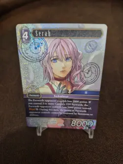 Serah Foil Final Fantasy Trading Card Game Hidden Trials Opus 23 - Image 2