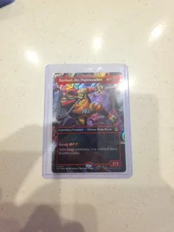 Raphael, the Nightwatcher (Borderless) Foil Teenage Mutant Ninja Turtles - MTG - Image 1