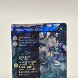 Jill, Shiva's Dominant [Borderless Surge Foil] #523 Final Fantasy MTG! - Image 5