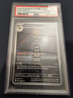 Pokemon TCG Gothitelle #211 Black Star White Flare Promo Card PSA 10 - Image 1