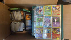Binder of Pokemon Cards + VINTAGE tins and extra cards ranging from 1995 - 2024! - Image 1