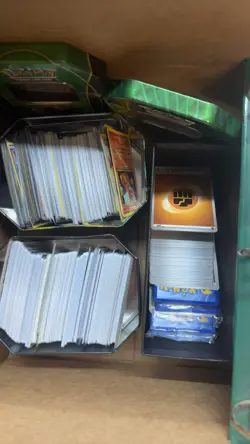 Binder of Pokemon Cards + VINTAGE tins and extra cards ranging from 1995 - 2024! - Image 4