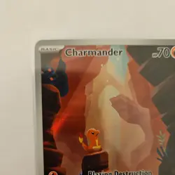 Pokemon TCG Charmander Scarlet & Violet 151 168/165 Near Mint - Image 2