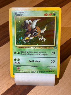 Pinsir #9 - Jungle 1999 Pokemon - 9/64 Unlimited Holo Rare *Original Owner* - Image 2