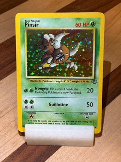 Pinsir #9 - Jungle 1999 Pokemon - 9/64 Unlimited Holo Rare *Original Owner* - Image 3