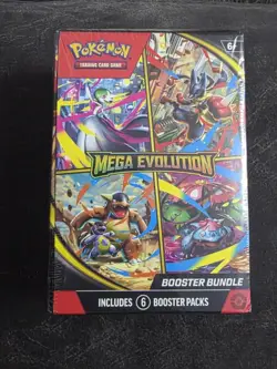 Pokemon TCG Mega Evolution Booster Bundle (6 packs) - Image 1