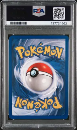 2000 POKEMON ROCKET #5 DARK DRAGONITE-HOLO PSA 8 - Image 2