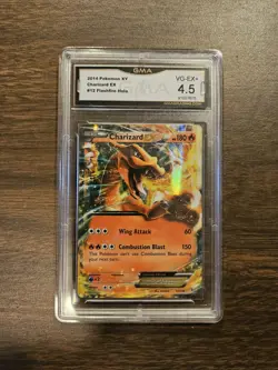 2014 Pokemon XY - Charizard EX 12/106 - Flashfire Holo - GMA 4.5 (EX) #91027675 - Image 1