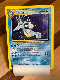 Kingdra #8 - Neo Genesis 2000 Pokemon - 8/111 Unlimited Holo Rare - Image 2