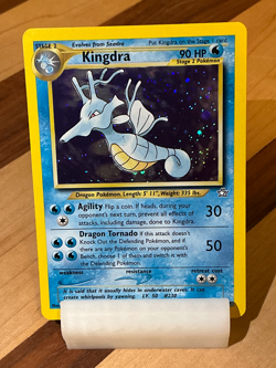 Kingdra #8 - Neo Genesis 2000 Pokemon - 8/111 Unlimited Holo Rare - Image 4