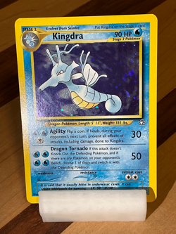 Kingdra #8 - Neo Genesis 2000 Pokemon - 8/111 Unlimited Holo Rare - Image 5