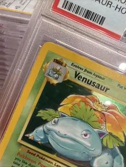 PSA 6 1996 Venusaur Holo 003 Base Set Basic Pokemon NM-MT - Image 4