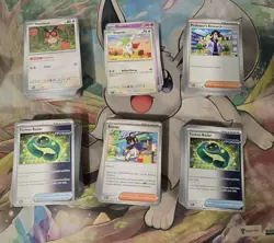 Pokemon Prismatic Evolutions Bulk 1124 cards (non holo pokemon/trainers/energy) - Image 4