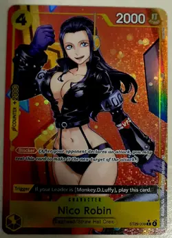 🔥 Nico Robin ST29-009 Starter Deck Egghead PROMO FOIL + Starter Deck Sealed 🔥 - Image 2
