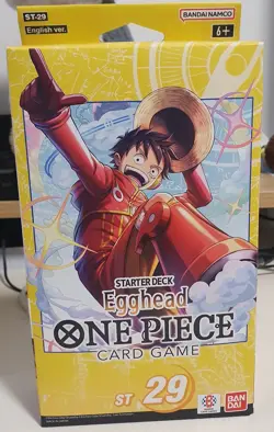 🔥 Nico Robin ST29-009 Starter Deck Egghead PROMO FOIL + Starter Deck Sealed 🔥 - Image 4