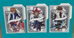 2025 Yugioh TCG Mega Pack Tin card Dividers (3) Yami Yugi Seto Kaiba Joey - Image 1