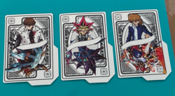 2025 Yugioh TCG Mega Pack Tin card Dividers (3) Yami Yugi Seto Kaiba Joey - Image 2