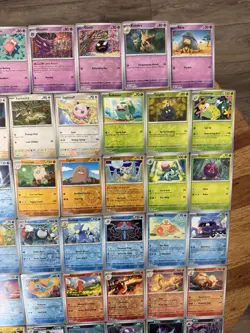 Pokemon Lot 41X Reverse Holo Cards Near Complete 151 English No Duplicates - Image 4