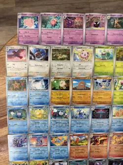 Pokemon Lot 41X Reverse Holo Cards Near Complete 151 English No Duplicates - Image 5