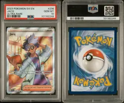 PSA 10 Jacq Full Art 236/198 2023 Pokemon Scarlet & Violet Card PSA GEM MINT - Image 3