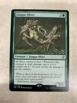 Fungus Sliver - MTG Magic Card - Time Spiral Remastered TSR - Image 1