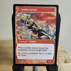 Goblin Settler (Future Sight) Mystery Booster 2 Regular Magic MTG - Image 1