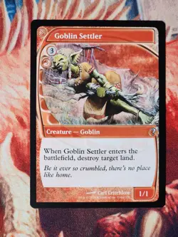 Goblin Settler (Future Sight) Mystery Booster 2 Magic Gathering MTG MB2 - Image 1