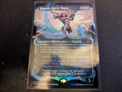 MTG Magic the Gathering FOIL Elspeth, Storm Slayer Showcase TDM! - Image 1