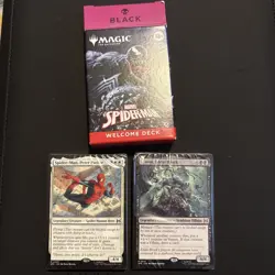 MTG Magic The Gathering Marvel Spider-Man Venom Welcome Deck - Black - Image 2