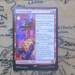 MTG, COOL BUT RUDE, 0089, RARE, NM, TMT, REGULAR FINISH - Image 1