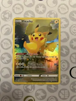 Pikachu GG30/GG70 - Crown Zenith Galarian Gallery - Full Art Holo - NM Pokemon - Image 1