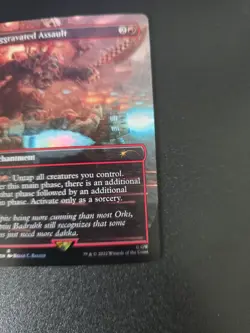 Aggravated Assault, SLD 1026 Borderless Foil Near Mint - Image 4