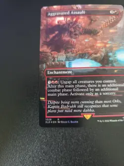 Aggravated Assault, SLD 1026 Borderless Foil Near Mint - Image 5