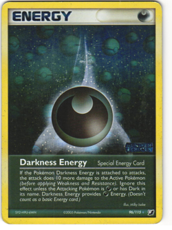 Darkness Energy Holo Pokemon TCG Unseen Forces 96/115 HPMP - Image 1
