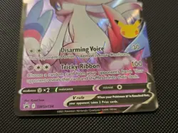 Pokemon TCG Dark Sylveon V SWSH134 Full Art Black Star Promo Rare Holo NM - Image 2