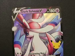 Pokemon TCG Dark Sylveon V SWSH134 Full Art Black Star Promo Rare Holo NM - Image 3