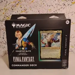 Magic the Gathering Final Fantasy X Commander Deck Counter Blitz Tidus Sealed - Image 1