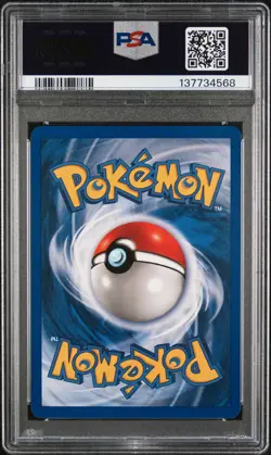 1999 POKEMON JUNGLE #4 JOLTEON-HOLO PSA 8 - Image 2