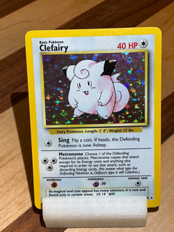 Clefairy #5 - Base Set 1 1999 Pokemon - 5/102 Unlimited Holo Rare - Image 3