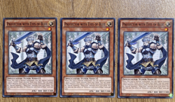 3x Protector with Eyes of Blue | Full Playset | SHVI-EN019 | 1st Ed | Yugioh NM - Image 1