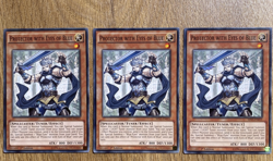 3x Protector with Eyes of Blue | Full Playset | SHVI-EN019 | 1st Ed | Yugioh NM - Image 2