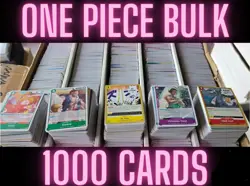 ONE PIECE TCG 1000 CARD GAME BULK LOT INSTANT COLLECTION NEAR MINT/MINT ENGLISH - Image 1