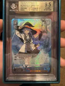 Weiss Schwarz Mushoku Tensei Roxy SP Foil BGS 9.5 - Image 1